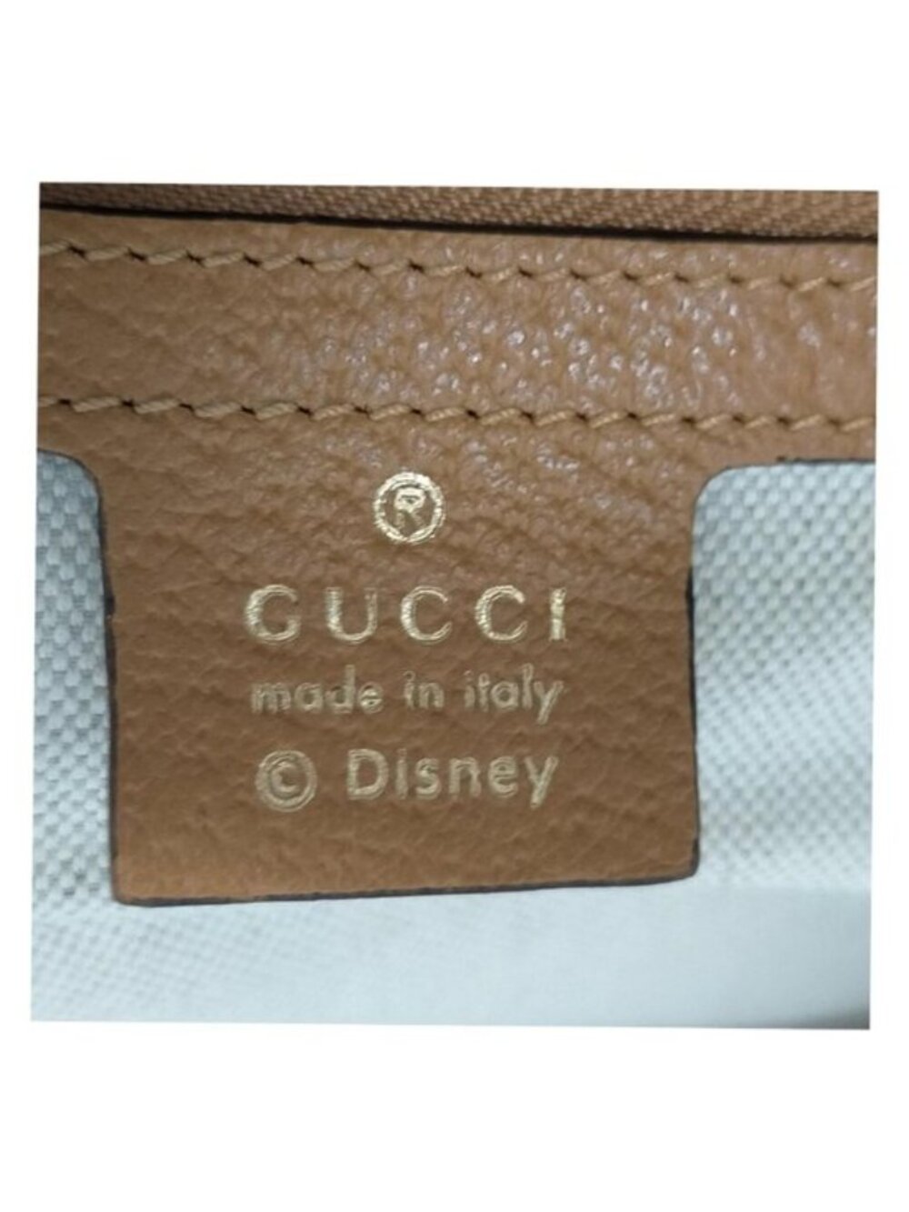 Authentic Gucci x Disney Mickey Mouse GG Supreme Backpack Brown Mini Luxury Bag - Picture 15 of 16